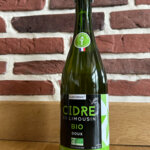 Bouteille de cidre du Limousin